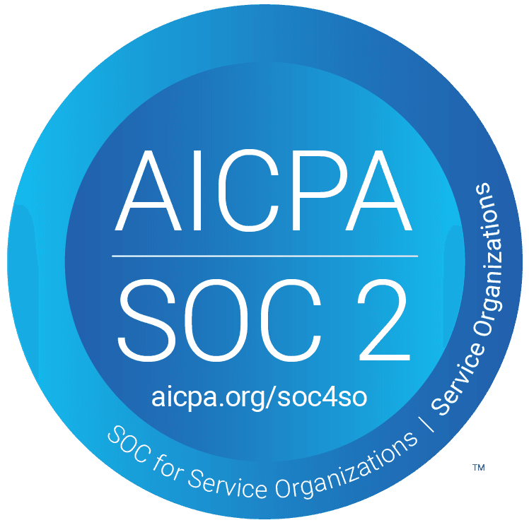 AICPA SOC 2 for Service Organizations seal